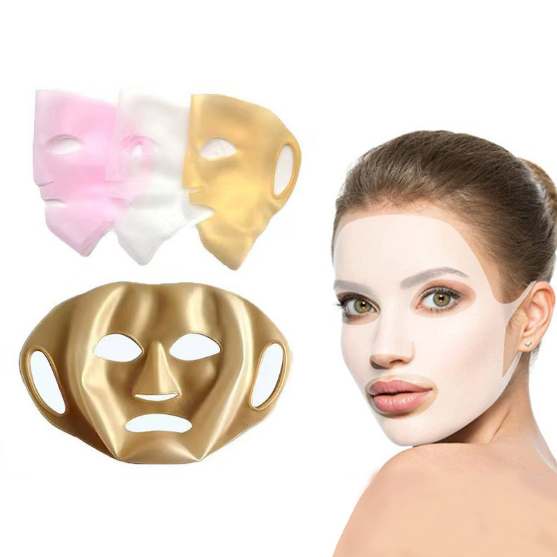 Face Mask Storage Box - Máscara de Silicone para Nutrição da