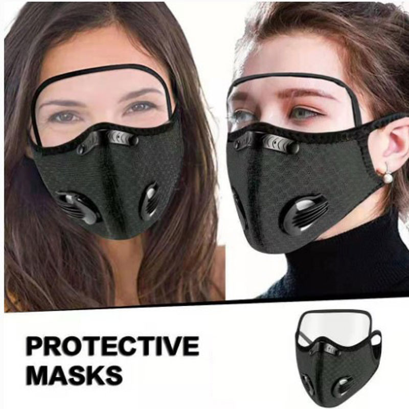 Dust Mask Construction - Máscara facial para ciclismo, esportiva, lavável