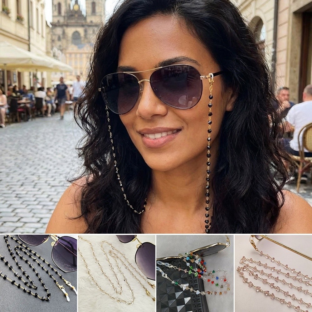 Mask Chain Holder - Acessório de Moda: Suporte de Óculos