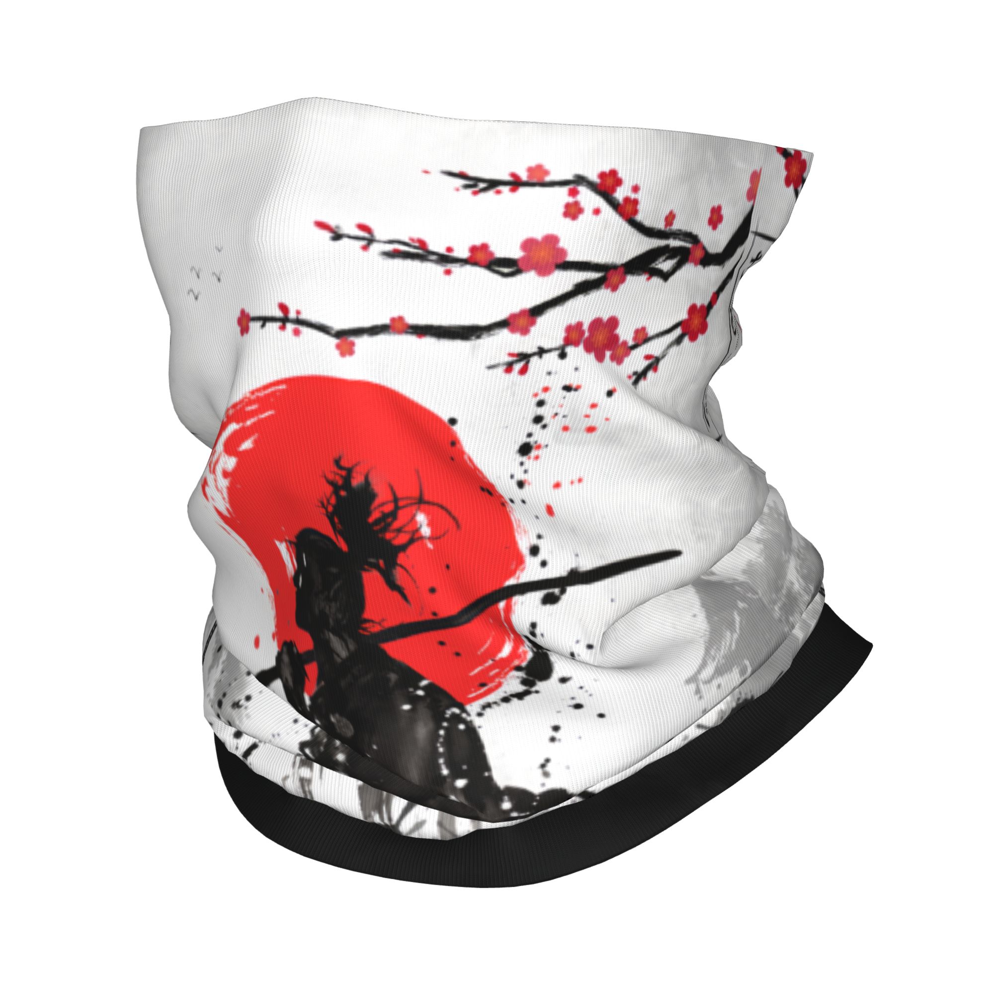 Neck Gaiter Face Cover - Bandana de Guerreiro Samurai Japonês, Protetor