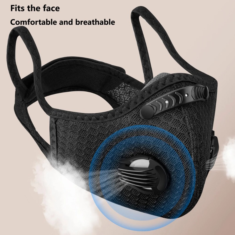 Máscara facial para ciclismo,  - Dust Mask Construction avaliação e preço